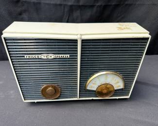 Vintage Philco radio