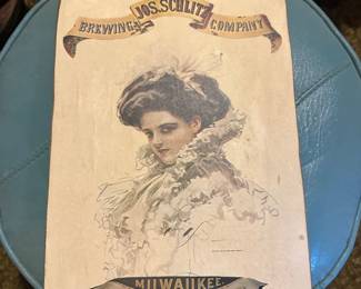 Vintage beer poster