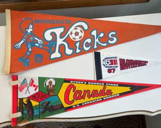 Vintage Felt Pennants