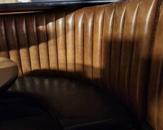 (3) Corner Booths W/ Cushions