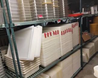 3 Tier Metro Wire Shelf With Poly Covers