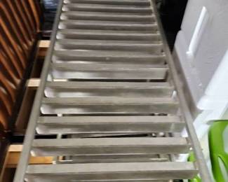 Stainless Steel Full Size Sheet Pan Rack Missing Casters