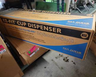 San Jamar EZ Cup Dispenser Model C2410SMZAX