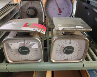 (2) Taylor 16oz x 1/4oz Scales