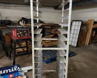 Stainless Steel Full Size Sheet Pan Rack