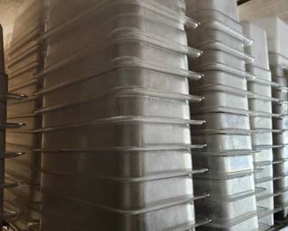 (10) Cambro 1/3 Containers