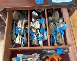 Sterling silver flatware
