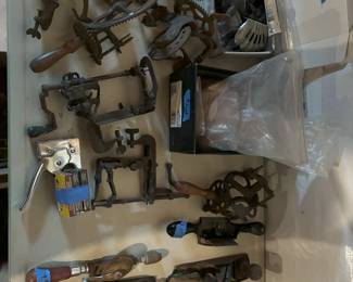 Vintage apple peelers