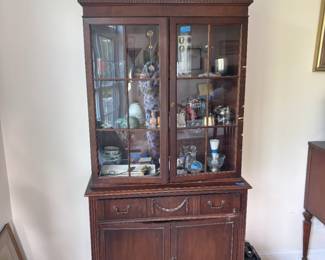 Glass front cabinet