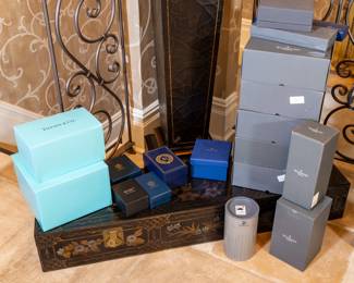 Great gift ideas: Tiffany, Swarovski, Waterford, and Faberge