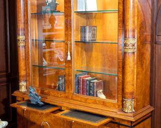 Custom-made Italian bibliotech.