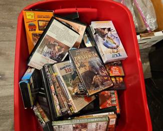 DVDs and VHS