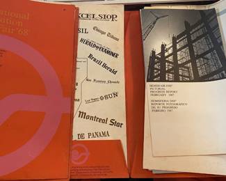 Hemisfair 1968 welcome booklets