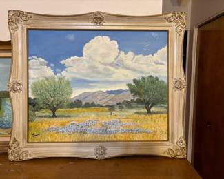 Oil painting by Betty Spencer