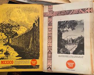 Vintage Missouri Pacific railroad menus