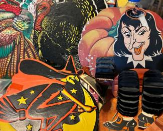 Vintage holiday cutouts