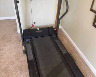 Lot 029-BON: NordicTrack Powertread Treadmill

Features: 
•	Model NTTL99070
•	A workhorse!
•	Computerized fitness programs
•	Power incline

Condition: Good pre-owned working condition. Gently-used treadmill in a senior’s home. We’ll even help you get it downstairs from the bonus room! 

