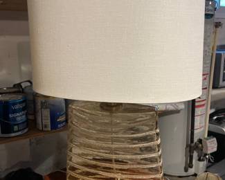 crate &  barrel Venezia Table Lamps 