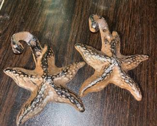 metal starfish decor 
