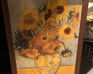 Vincent VanGogh Sunflowers Print 
