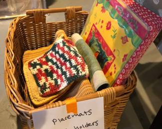 placemats potholders 