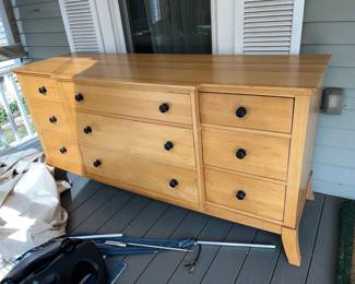 solid wood oak dresser