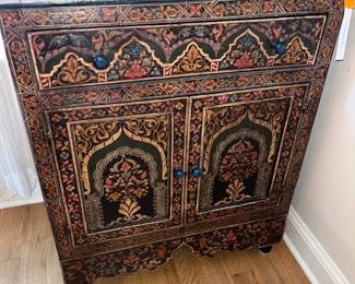 Moroccan Wooden Cabinet 