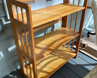 Folding Wood Bookshelf - IKEA