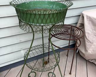 Iron Plant Stand 