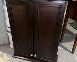 cherry wood medicine cabinet 