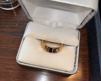 Faux cartier ring 