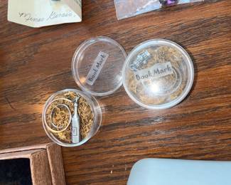 decorative silver  bookmarks 