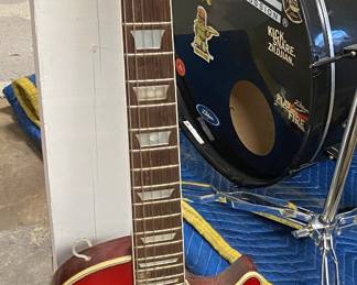 Vintage Harmony 1970's H90  Sunburst Candy Apple Red Electric Guitar 