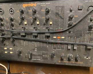 Vintage Gemini Pre Amp Mic Mixer Digital Processor KM 707