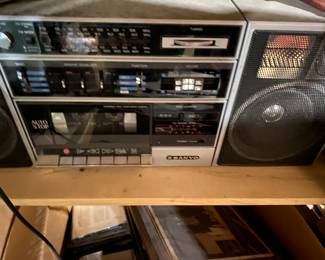 Vintage Sanyo Boom Box