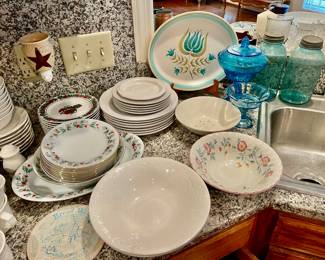 Vintage dishes