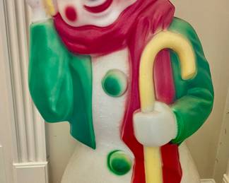 Vintage 1971 Hobo Clown blow mold