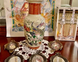 Vintage art and vases