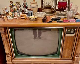 Vintage Zenith television cabinet