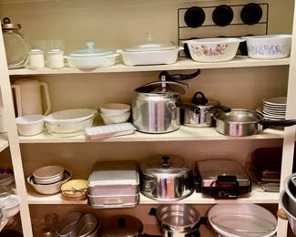 Huge cookware selection