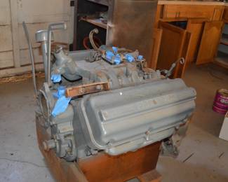 Desoto FIRE DOME EIGHT, yes it's a HEMI !! looks fresh, Desoto Fire Dome Eight motor,&nbsp;The Most Significant Chrysler Engine Of All Time