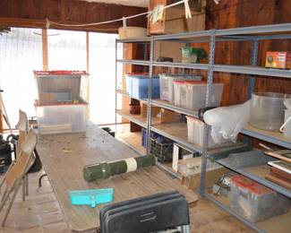 Some boxes we haven't opened yet 