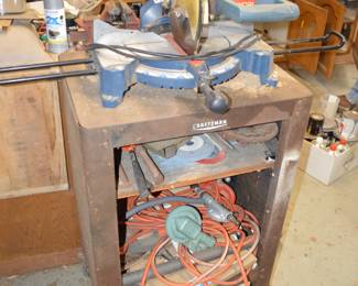 Chop Saw and rolling table
