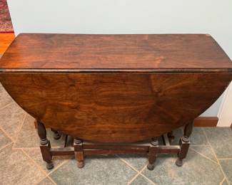Wooden Drop Leaf Table
