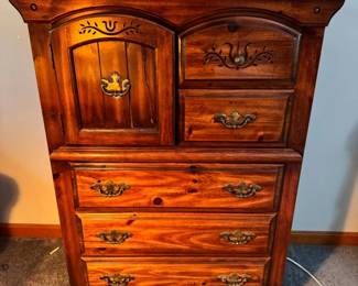 Armoire Style Dresser
