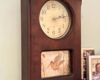 Woodcock Mantle Clock
