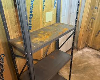 30” X 12” X 5’ Metal Storage Shelf
