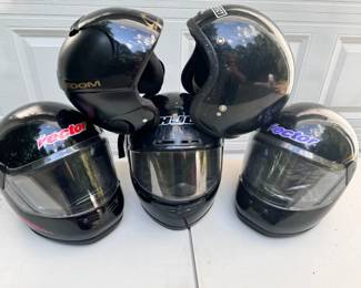 (5) Helmets FT Vector And HJC
