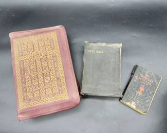 (3) 1950’s Bibles
