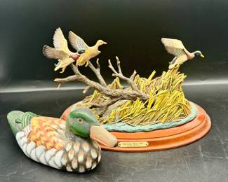 Spring Run-Off By Terry Redlin & Wooden Duck
